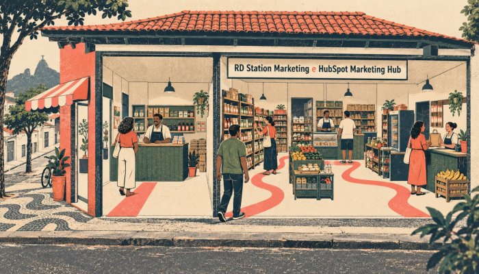 RD Station ou HubSpot: suporte local pesa antes da automação avançada