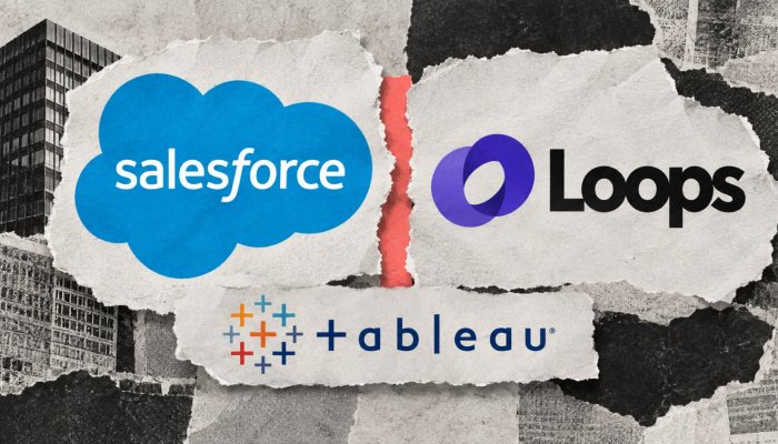 Salesforce تستحوذ على Loops: تفسير تغيّر المؤشر يدخل Tableau