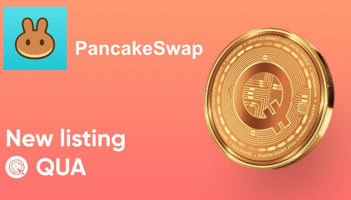 New QUA listing on PancakeSwap