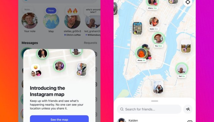 Instagram Launches Location-Sharing Maps, Inspired by Snapchat