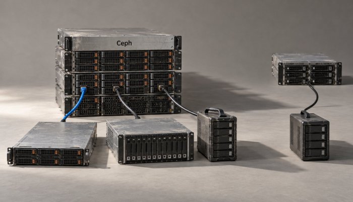 MinIO или Ceph: простой S3-кластер проигрывает, когда нужны три типа хранения