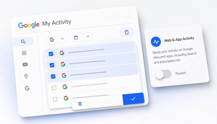 Google My Activity से खोज इतिहास कैसे मिटाएँ और आगे की रिकॉर्डिंग कैसे रोकें