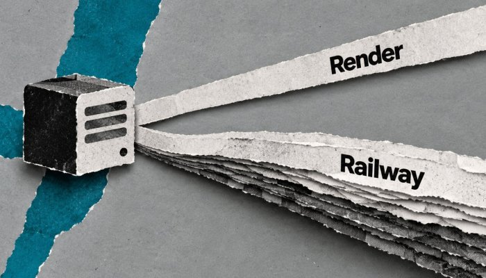 Render ή Railway: το σταθερό φορτίο ανατρέπει την τιμή εκκίνησης