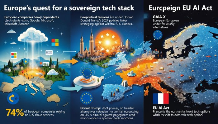 Europe's Quest for a Sovereign Tech Stack: Breaking Free from US Dominance