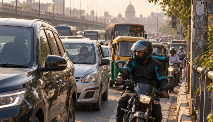 दिल्ली के हर तीन में एक गिग कर्मी असुरक्षित—सड़क ही उनका कार्यस्थल है