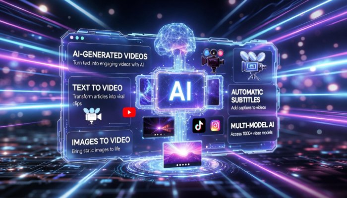 Best All-in-One AI Video Platforms in 2026: From Idea and Script to Final Video