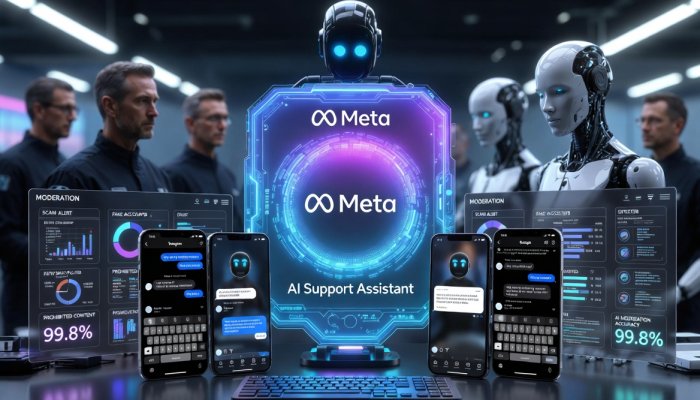Meta Replaces Human Support and Moderators with AI Across Facebook and Instagram