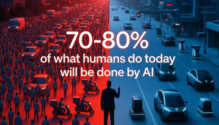 Uber CEO Dara Khosrowshahi Just Said What Every Other Executive Is Too Scared to Admit: AI Will Replace 70-80% of Human Work