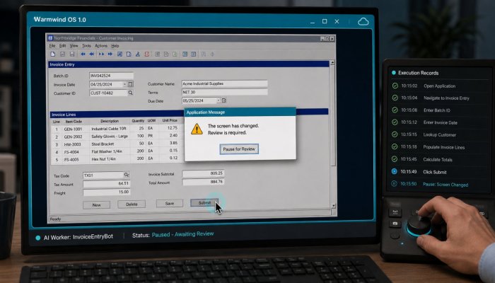 Warmwind Sends AI Workers Into Legacy Apps—Reliability Remains Unproven
