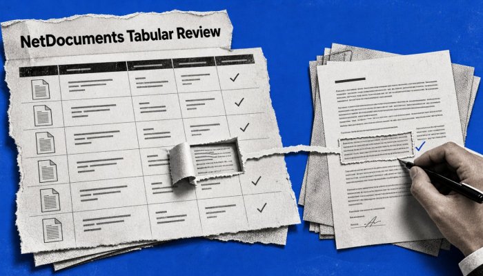NetDocuments convierte contratos en tablas con citas verificables