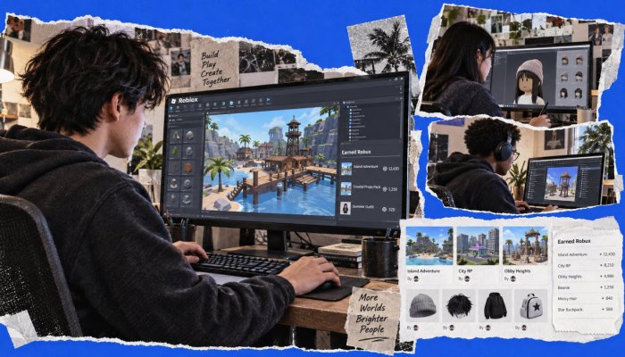 Roblox creators نے 1.5 ارب ڈالر کمائے—83٪ امریکی creators اکیلے کام کرتے ہیں