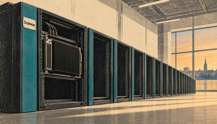 Scaleway bygger AMD-kluster i Sverige – storleken är fortfarande hemlig