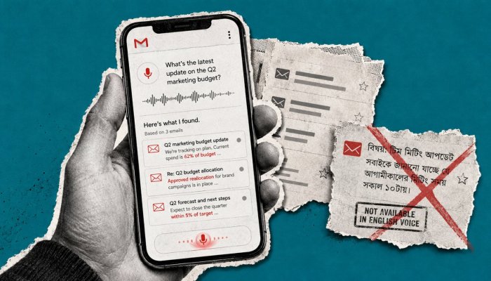 Gmail ও Docs-এ কথাই হবে prompt—বাংলা ব্যবহারকারী আপাতত অপেক্ষায়