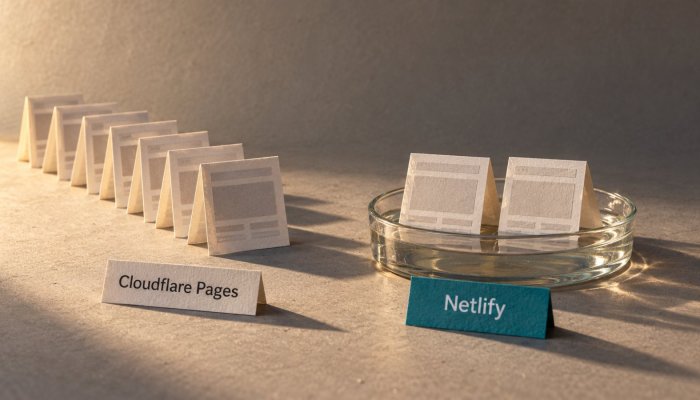 Cloudflare Pages թե Netlify․ անվճար deploy-ը երկու տեղում տարբեր կերպ է հաշվվում