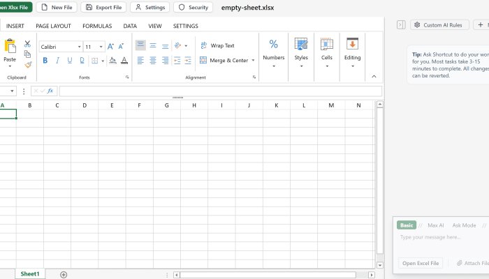 No Need to Learn Excel Anymore — Shortcut Does It All for You