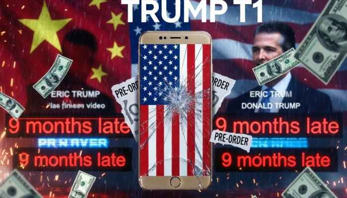Trump T1 Phone наконец приехал: 9 месяцев задержки, флаг с 11 полосами, тайваньское железо и цена $499 (аналог за $128 в Walmart)