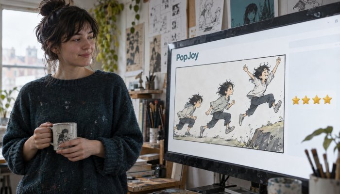 PopJoy startet weltweit – Webcomic-Schöpfer verdienen ab dem ersten Post