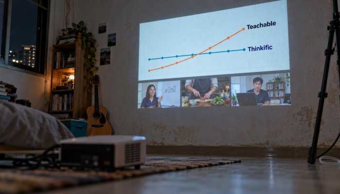 Thinkific หรือ Teachable: รายเดือนถูกกว่าอาจแพ้ค่าธรรมเนียม 7.5%
