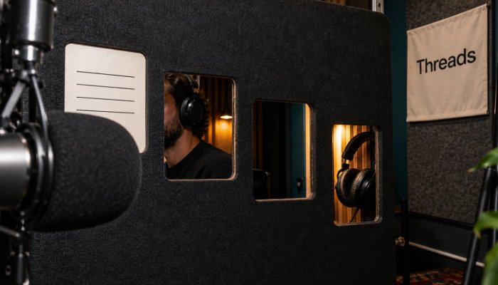 Threads mede cliques no podcast — transforme cada episódio em um funil