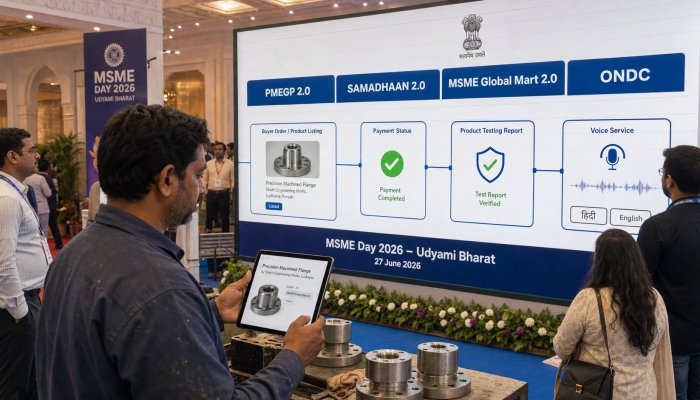 भारत में 2026 के बिजनेस आइडिया: MSME के नए डिजिटल प्लेटफ़ॉर्म से अवसर