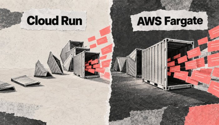 Cloud Run או Fargate: אפס שרתים פעילים עולה בזמן תגובה