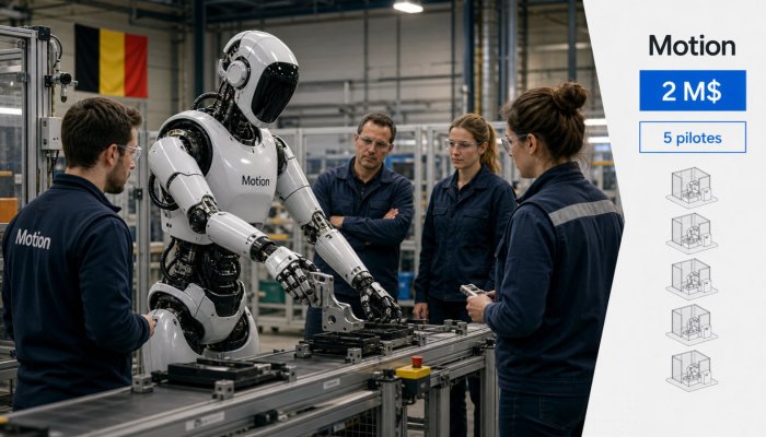 Motion lève 2 M$ : cinq pilotes doivent encore passer en production