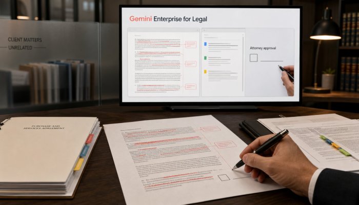 Gemini Enterprise masuk firma hukum, tetapi model umum saja tak cukup
