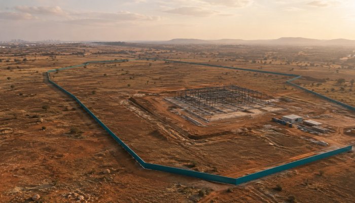 TCS reserva 264 acres para IA — 1 GW ainda depende de demanda