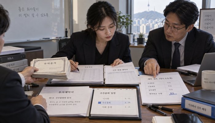 전액 주식교환 M&A, 현금이 없어도 세금은 먼저 올 수 있다
