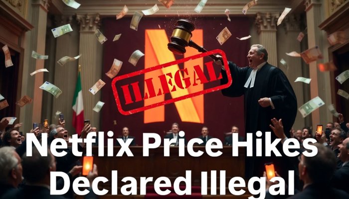 Italian Court Rules Netflix Price Hikes Illegal — Orders Refunds Up to €500 and Delivers First Major Blow to Streaming’s “Silent Consent” Model