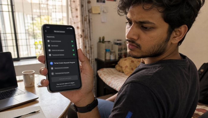 भारत में TikTok Creator Rewards नहीं—10,000 अनुयायी भी बेकार