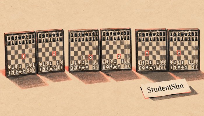StudentSim uczy korepetytora AI na kopii ucznia — wynik to jeszcze nie klasa