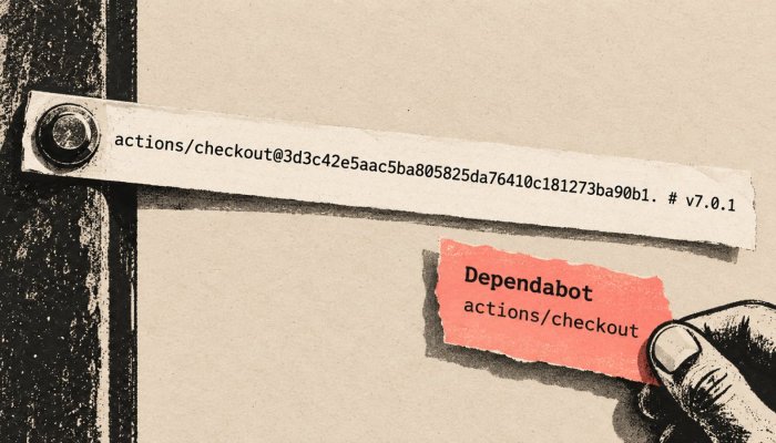 GitHub Actions со SHA без застој: Dependabot го ажурира заклучениот commit