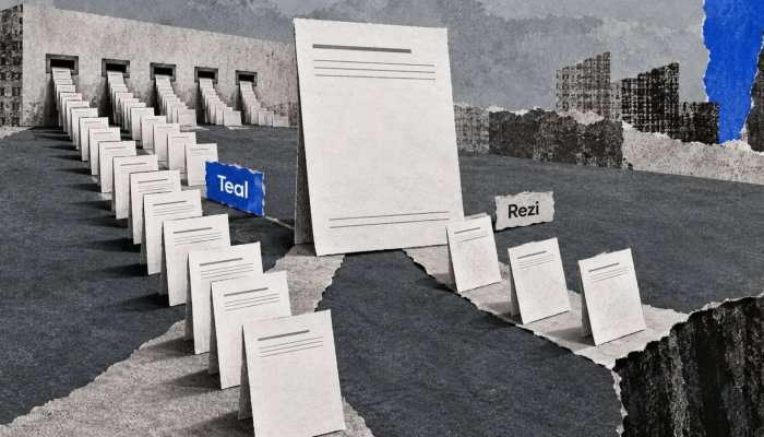 Teal ή Rezi: το δωρεάν βιογραφικό τελειώνει σε διαφορετικό σημείο