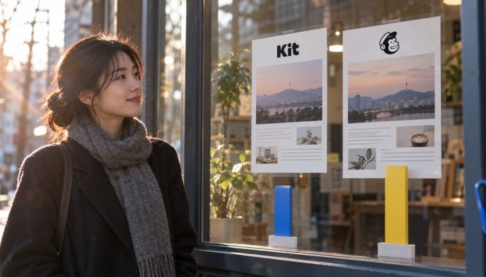Kit이냐 Mailchimp냐…구독자 5,000명부터 가격 우위가 뒤집힌다