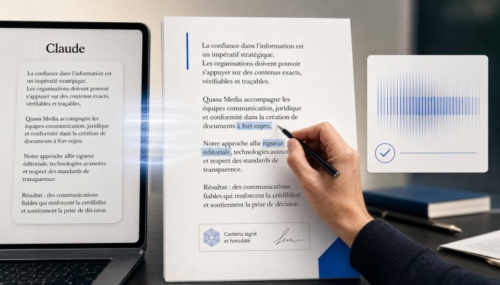Claude filigrane désormais ses textes : le copier-coller laisse une trace
