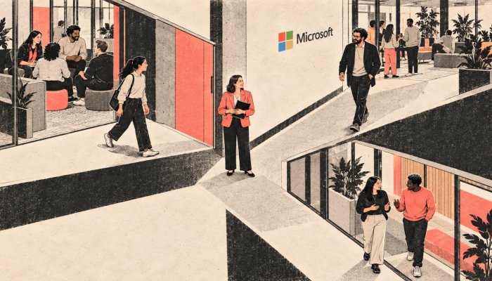Microsoft wpuszcza agentów do HR — wyników wdrożenia wciąż nie pokazuje