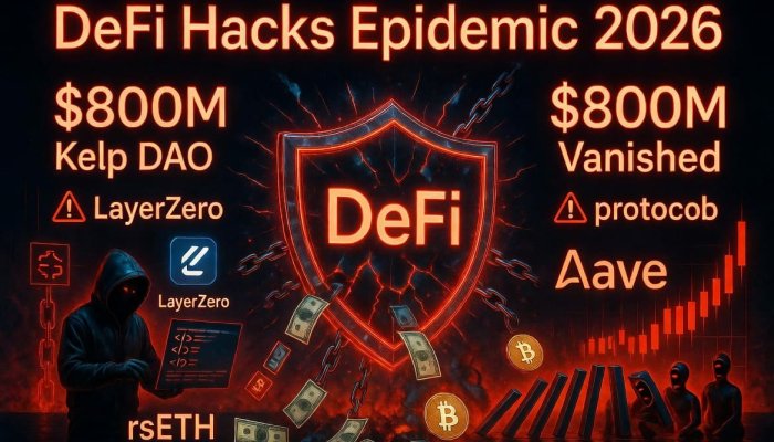 Эпидемия взломов в DeFi: Как Kelp DAO спровоцировал «криптопанику» и куда исчезли $800 млн