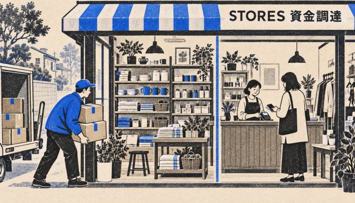 STORESが売上前払いを開始、手数料は最大15％
