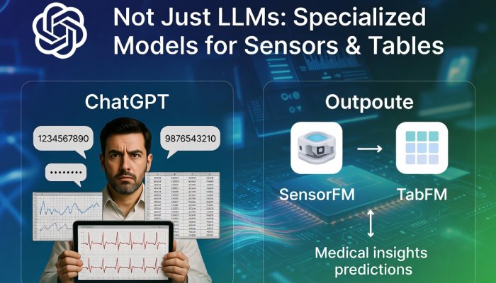 Not Just LLMs: Google’s New Specialized Models for Raw Sensor Data and Tabular Tables