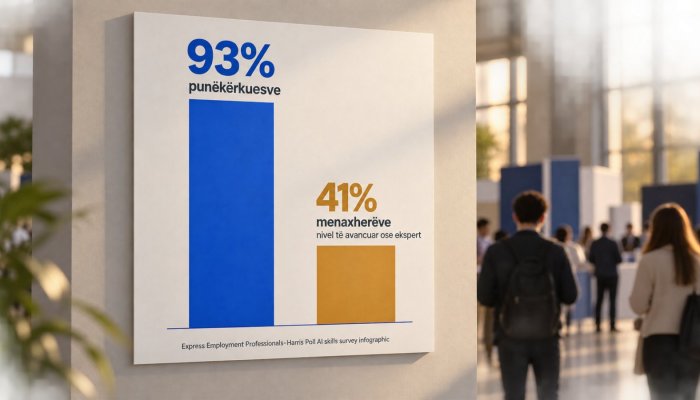 93% ndihen gati për AI, por punëdhënësit kërkojnë aftësi më të thella