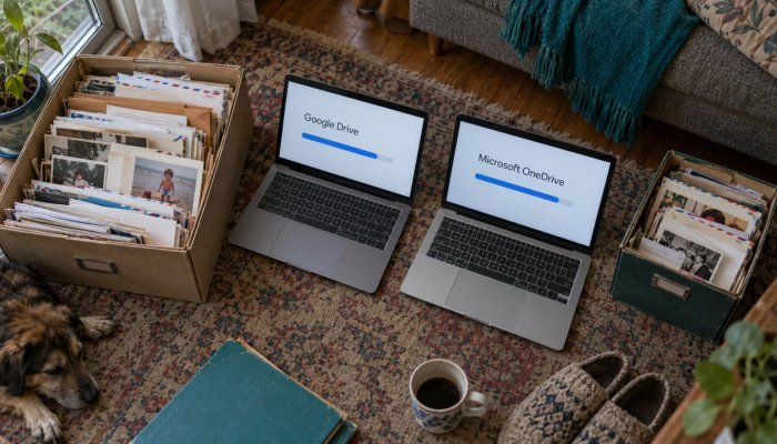 Google Drive apo OneDrive: shpejtësia barazohet, falas ndahen me 10 GB