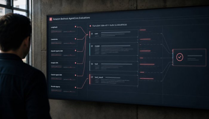 AgentCore Scores Any OpenTelemetry Agent—Framework Lock-In Shrinks