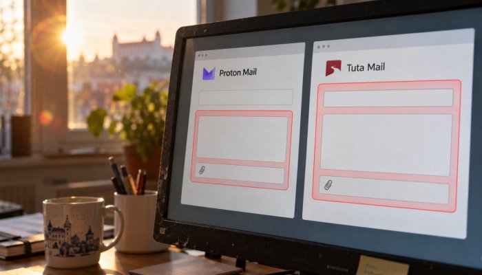 Proton Mail či Tuta: silnejšie šifrovanie môže obmedziť poštového klienta