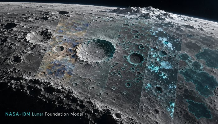 Model AI Bulan NASA–IBM terbuka—akurasi fitur naik hingga 23%