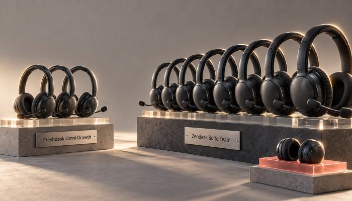Freshdesk или Zendesk: евтиният вход не показва цената на AI поддръжката