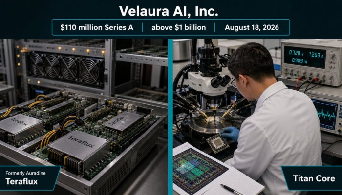 Velaura Raises $110M After Pivoting From Crypto Chips to AI
