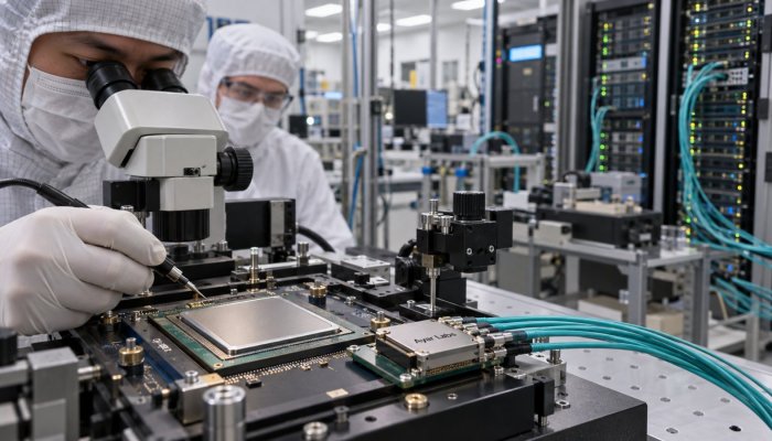 Ayar Labs vale US$ 5 bi — óptica em escala fica para 2028
