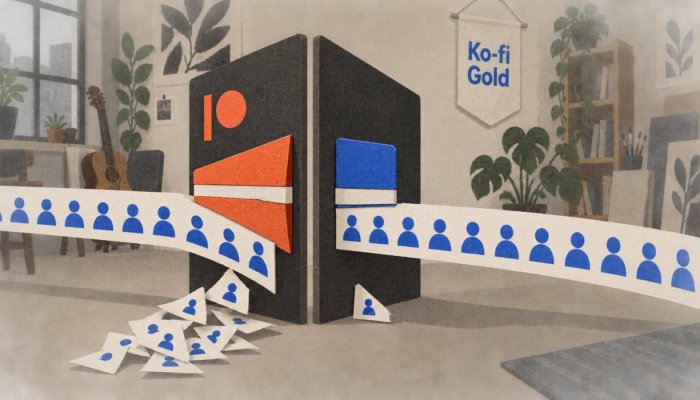 Patreon vs Ko-fi: A $12 Plan Can Beat a 10% Revenue Cut