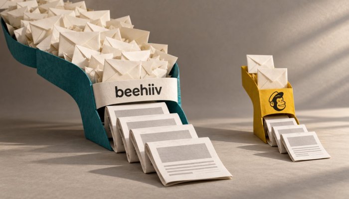 beehiiv či Mailchimp: 2 500 odberateľov zadarmo mení prvú voľbu